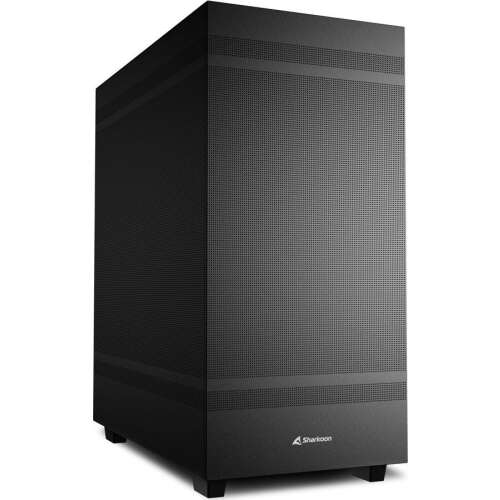 Sharkoon Rebel C50 ATX Midi-Tower Computergehäuse, Schwarz