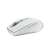Logitech MX Anywhere 3S wireless mouse, pale grey, side view