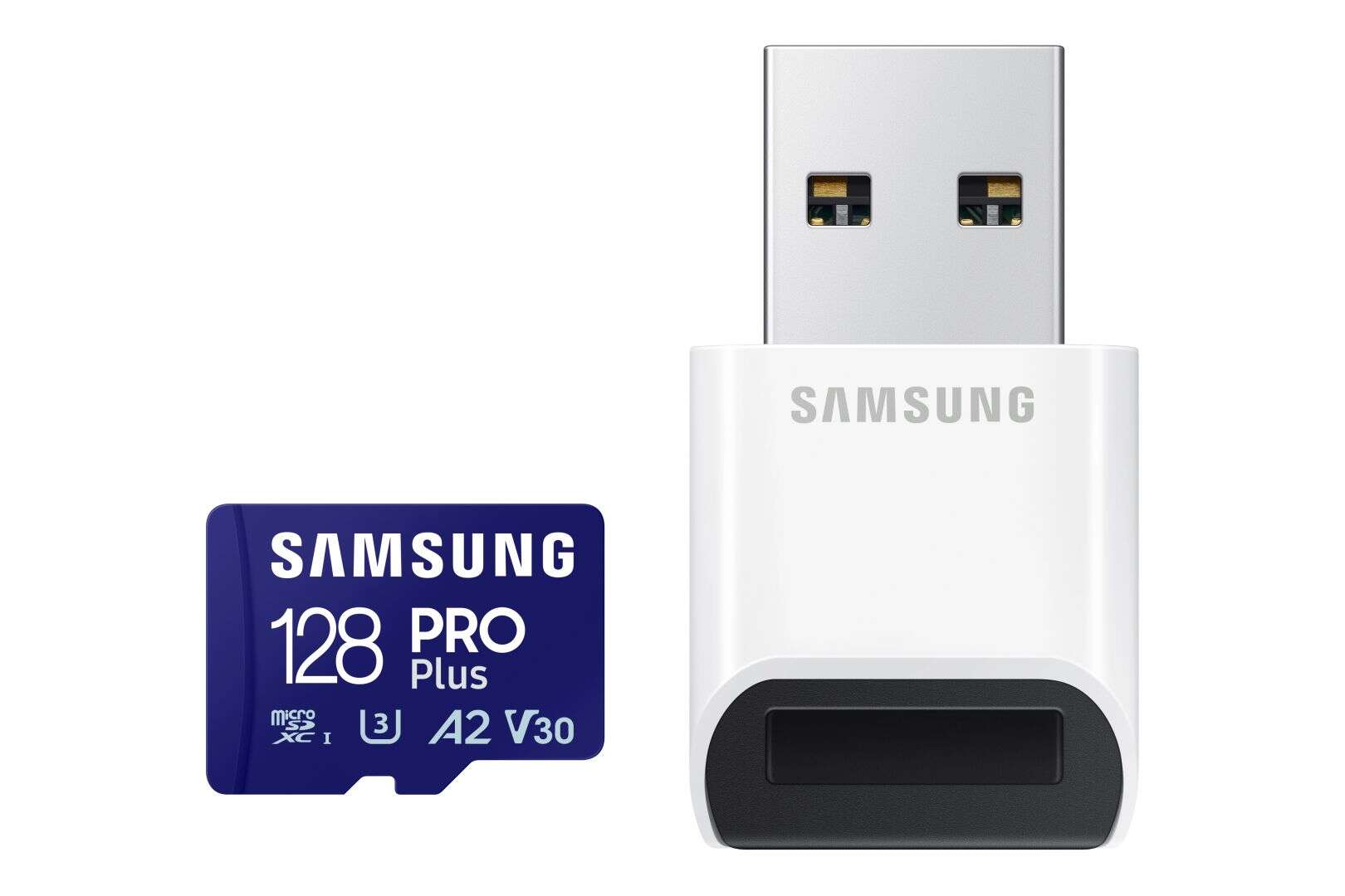 Samsung 128GB microSDXC Pro Plus Class10 U3 A2 V30 adapter nélkül...