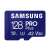 Близък план на карта памет Samsung 128GB Pro Plus microSDXC