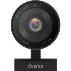 iiyama UC-CAM10PRO-1 4K webkamera 5x zoom-mal, fekete - Iiyama