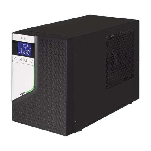 Legrand KEOR SPE 2000VA UPS, black, 3/4 view