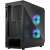 Fractal Design Focus 2 RGB Edzett Üveg Fekete TG Clear Tint számítógép ház, hátulnézet, belsővel