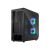 Fractal Design Focus 2 RGB Черна PC Кутия - Ъглов Изглед с Компоненти