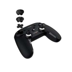 Trust GXT 542 Muta Wireless Gaming Gamepad, black, front view - Gaming