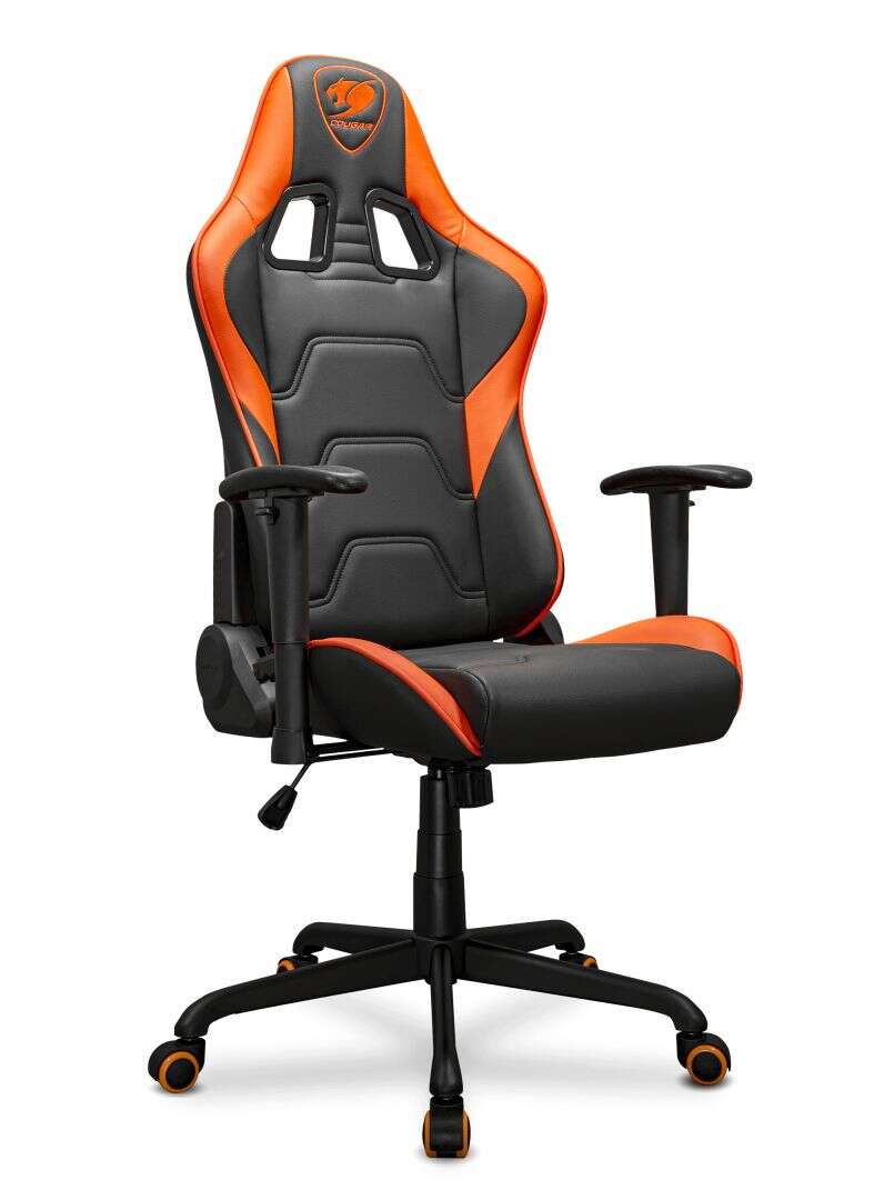 Cougar armor elite gaming chair fekete/narancssárga cgr-armor elite-o