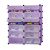 Timeless Tools Plastic Modular Shoe Storage Cabinet, Multiple Colors - Purple 131704699