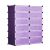 Timeless Tools Plastic Modular Shoe Storage Cabinet, Multiple Colors - Purple 131704699