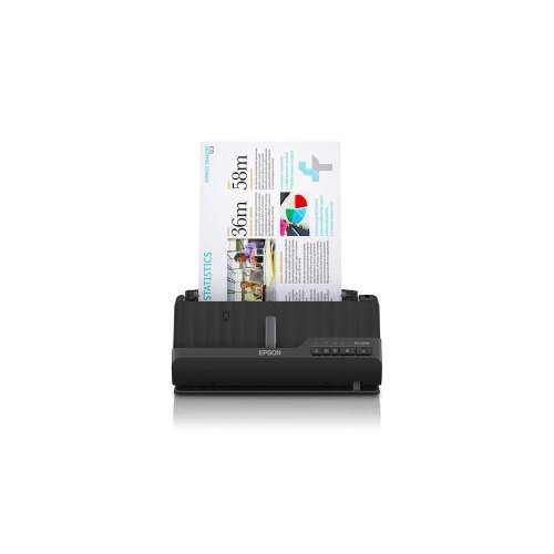 Scaner de documente Epson WorkForce ES-C320W, negru, scanarea unui document