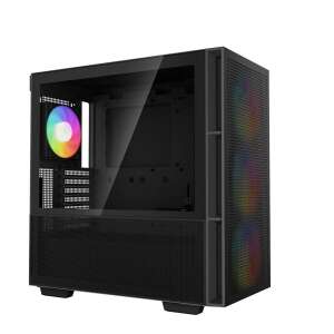 DeepCool CH560 Black Mid-Tower PC Case with Tempered Glass Side Panel - DeepCool Computer Case