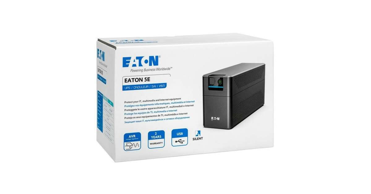 EATON 5E 700UD G2 vonali interakt v 1 1 UPS 5E700UD Pepita.hu