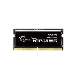 G.SKILL 16GB DDR5 5600MHz SODIMM Ripjaws Fekete F5-5600S4040A16GX1-RS 75828306 - Laptop kiegészítő