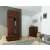 Ruhásszekrény P234_90 #wenge ruhásszekrény egy modern hálószobában