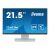 iiyama ProLite T2252MSC-W2, Full HD, LCD, Monitor s ekranom osjetljivim na dodir, Bijeli 75829049