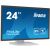 Iiyama ProLite T2452MSC-W1 24-palcový dotykový monitor IPS, predná strana
