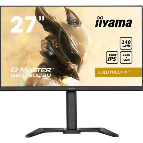Frontansicht des iiyama G-Master Gold Phoenix GB2790QSU 27" WQHD 240Hz Gaming Monitors