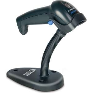 Datalogic QuickScan QD2430-BKK1S 2D vonalkódolvasó, fekete, USB készlet állvánnyal - Irodaszer