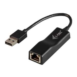 Adaptor Ethernet USB 2.0 I-Tec, negru, adaptor de rețea - I-Tec