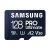 Samsung 128GB Pro Ultimate microSDXC memory card close-up