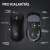 Mouse gaming Logitech G Pro X Superlight 2, fără fir, negru, infografic care prezintă caracteristicile
