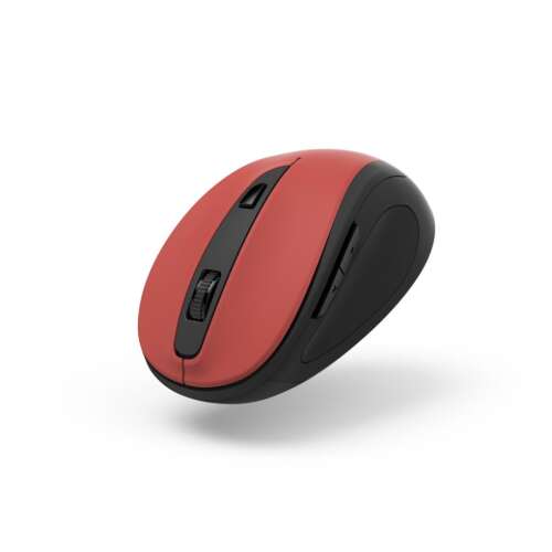 Hama MW-400 V2 Wireless Mouse Sienna Red, red wireless mouse with black accents