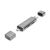 Digitus Combo Kártyaolvasó Hub - Nyitott, USB-C és USB-A Portok