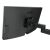 Back view of BenQ PD2705UA monitor with adjustable arm
