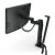 BenQ PD2705UA monitor with Ergo Arm cable management system