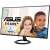 Asus VZ24EHF 23,8 hüvelykes Full HD IPS monitor szemvédő technológiával, fekete, ferde nézet