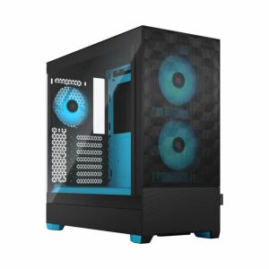 Fractal Design Pop Air RGB Cyan Midi-Tower PC кутия с мрежест преден панел - Fractal Design