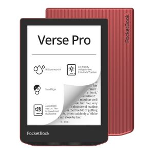 Cititor electronic PocketBook Verse Pro 6" 16GB, roșu pasiune