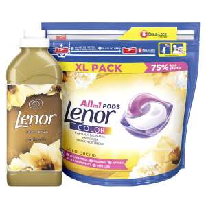 Kapsula na pranie Lenor Gold Orchid na 44 praní + zmäkčovač tkanín 750 ml na 25 praní