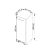 Akord FIN S30 bathroom cabinet dimensions diagram