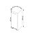 Akord FIN S30 bathroom cabinet dimensions diagram
