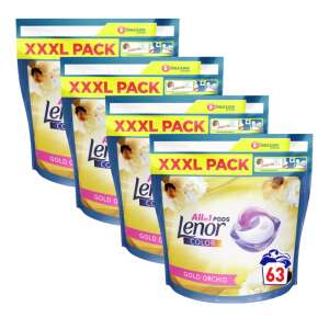 Lenor Allin1 Pods Gold Orchid Mosókapszula 4x63 mosás
