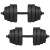 Springos 30kg dumbbell set, 2 bars, 4 collars, 16 weight plates
