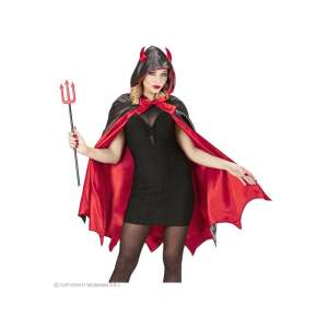 Damen Teufel Umhang Kostüm 75893049 - Widmann