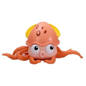 Dollcini, Jucărie de caracatiță de cățărat, Jucărie pentru copii, Jucărie de păpușă cu muzică și lumini LED, Evitare automată a obstacolelor, Învățare interactivă, Halloween, Cadou de Crăciun, USB, Roz