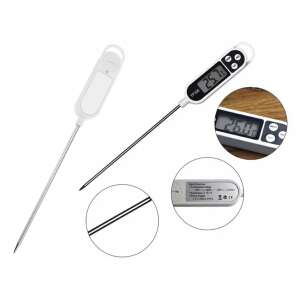 Kitchen thermometer with probe for barbecue meat water 75994507
