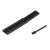 Black comb and brush for cleaning the electric pet clipper