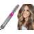 Woman with long, wavy hair using a 3 in 1 hair styling tool set