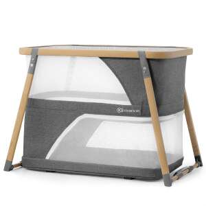 Kinderkraft Sofi 4in1 Travel Cot and Playpen in Brown and Grey - Babies & Toddler