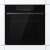 Вградена фурна Gorenje BPS6737E14BG, черна, преден изглед