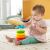 Fisher-Price Bunter Ringstapelturm - Umweltfreundliches Babyspielzeug