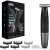 Braun XT5100 electric shaver and trimmer for men, with 6 combs and a pouch