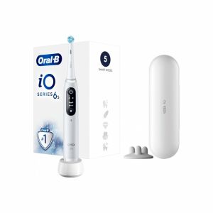 Oral-B iO6 Series Električna četkica za zube, Bijela
 144077292 - Braun