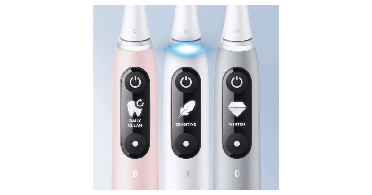 Oral-B iO6 Series Electric Toothbrush, White | Pepita.com