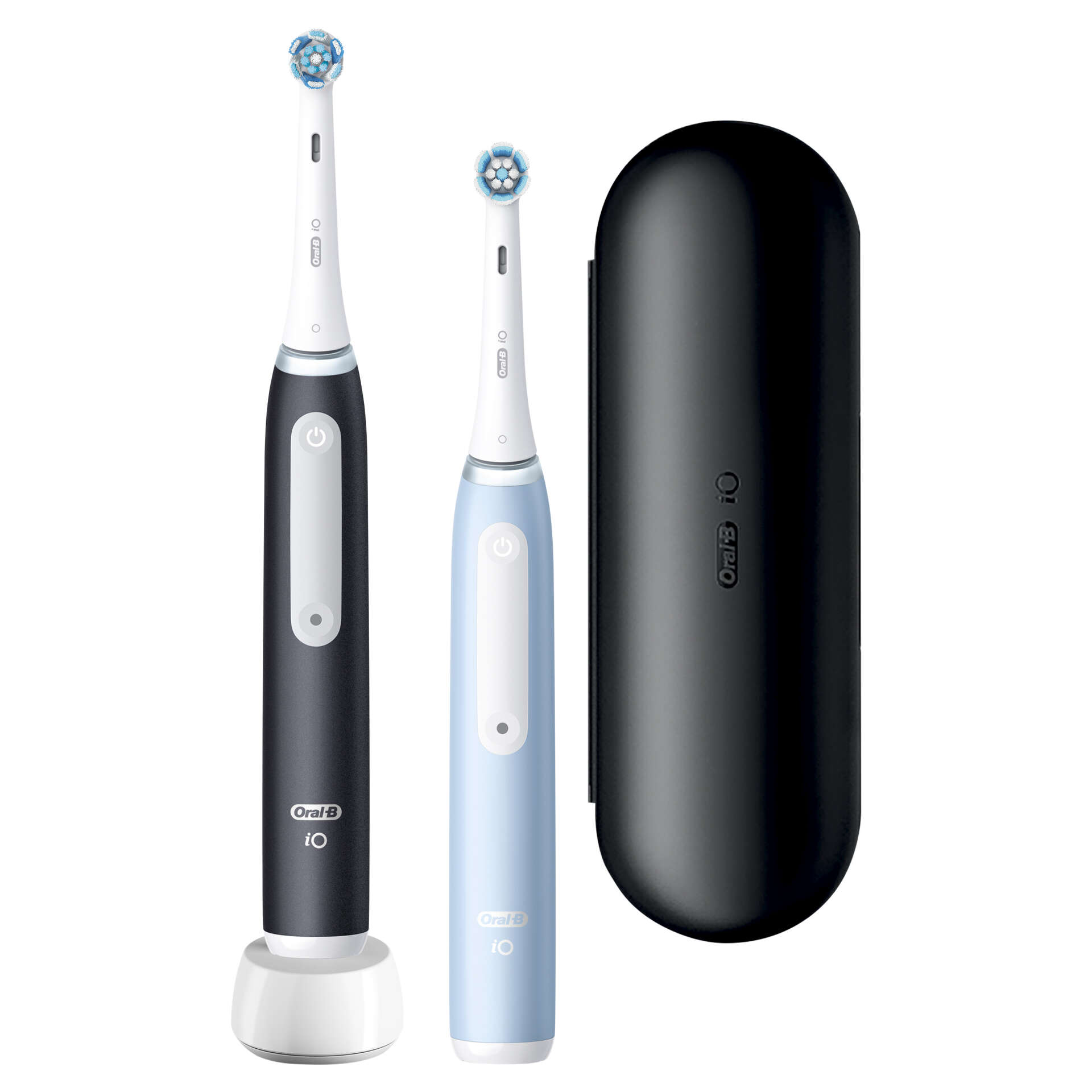 Oral-B iO Series 3 Elektromos fogkefe szett, Fekete-Kék