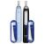Oral-B iO Series 3 Duo elektromos fogkefe szett fekete és kék színben, fogkefefejekkel