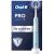 Oral-B Pro Series 1 Caribbean Blue electric toothbrush with charging station and packaging